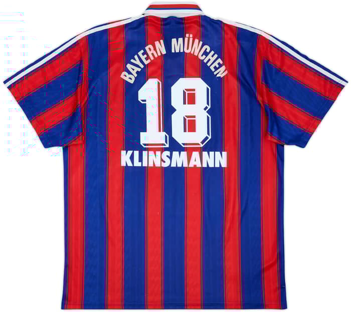 1995-97 Bayern Múnich Camiseta Local Klinsmann #18 - 5/10 - (XL)