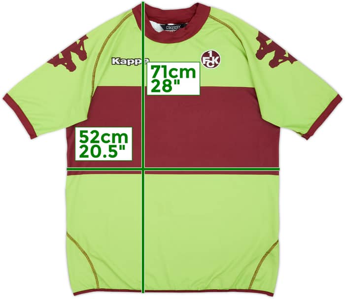 Camiseta de visitante del Kaiserslautern 2006-07 #3 - 6/10 - (XL)