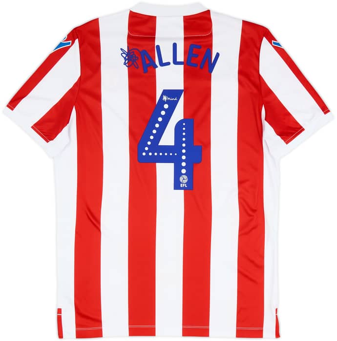 2018-19 Stoke City Home Shirt Allen #4 - 8/10 - (L)