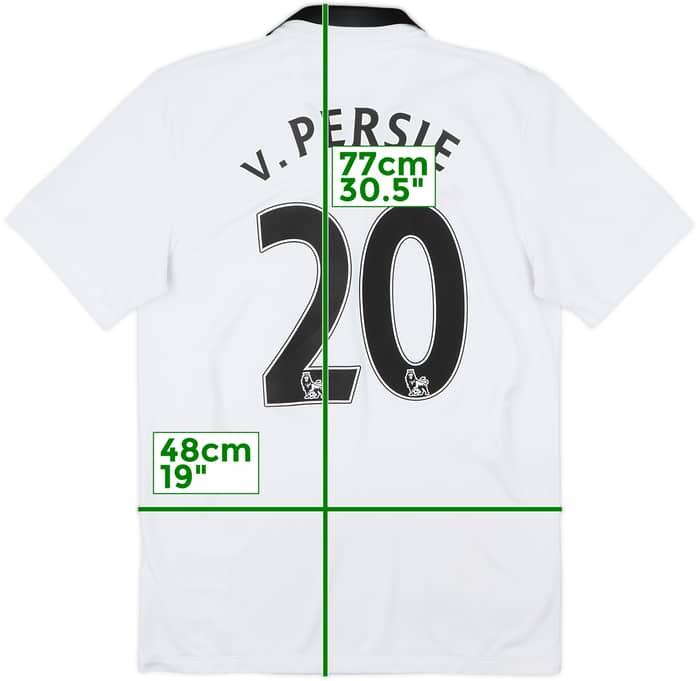 2014-15 Manchester United Away Shirt v.Persie #20 - 8/10 - (S)