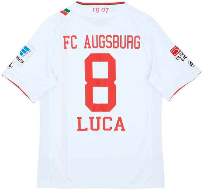 2012-13 Augsburg Home Shirt Luca #8 - 8/10 - (XS)