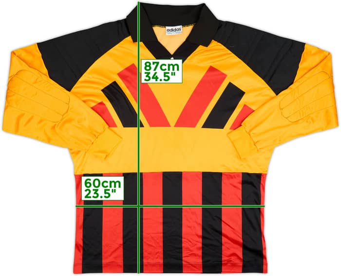 1990s adidas Template GK Shirt #1 - 9/10 - (XL)