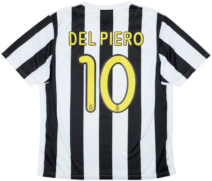 2009-10 Juventus Basic Home Shirt Del Piero #10 - 5/10 - (L)