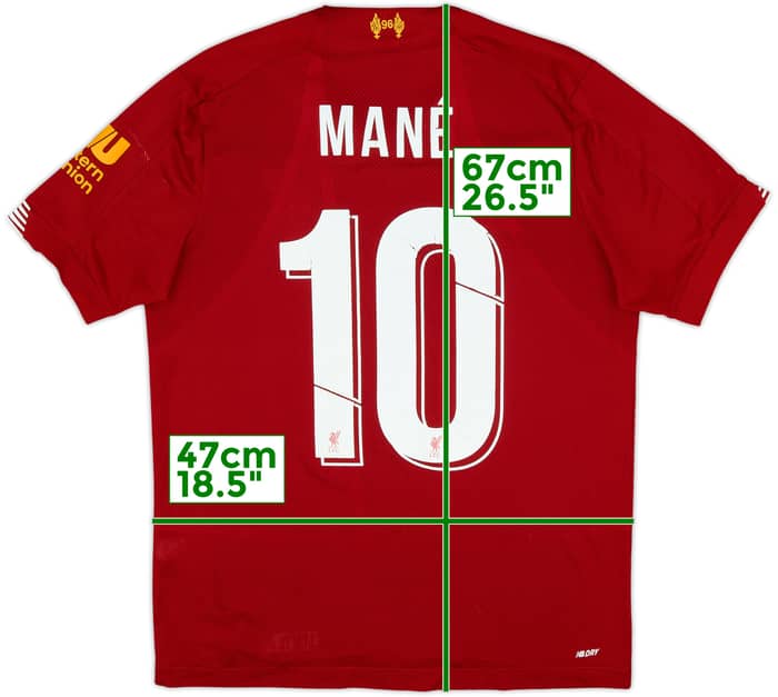2019-20 Liverpool Home Shirt Mane #10 - 5/10 - (S)