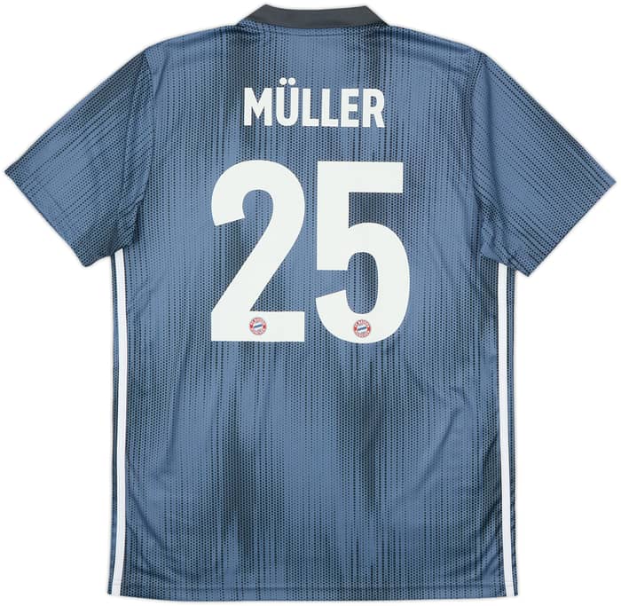 2018-19 Bayern Munich Third Shirt Muller #25 - 10/10 - (M)