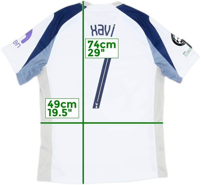 2025-26 Tottenham Home Shirt Xavi #7 - 10/10 - (M)