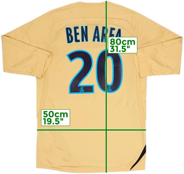 2008-09 Olympique de Marsella Tercera Camiseta Ben Arfa #20 - 8/10 - (M)