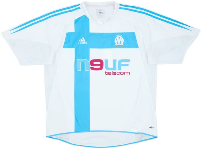 2004-05 Olympique Marseille Camiseta Local Nasri #22 - 8/10 - (XL)