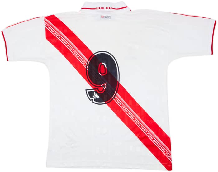 2000-01 Peru Home Shirt #9 - 8/10 - (L)