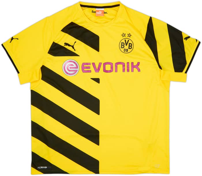 2014-15 Borussia Dortmund Home Shirt - 8/10 - (XXL)