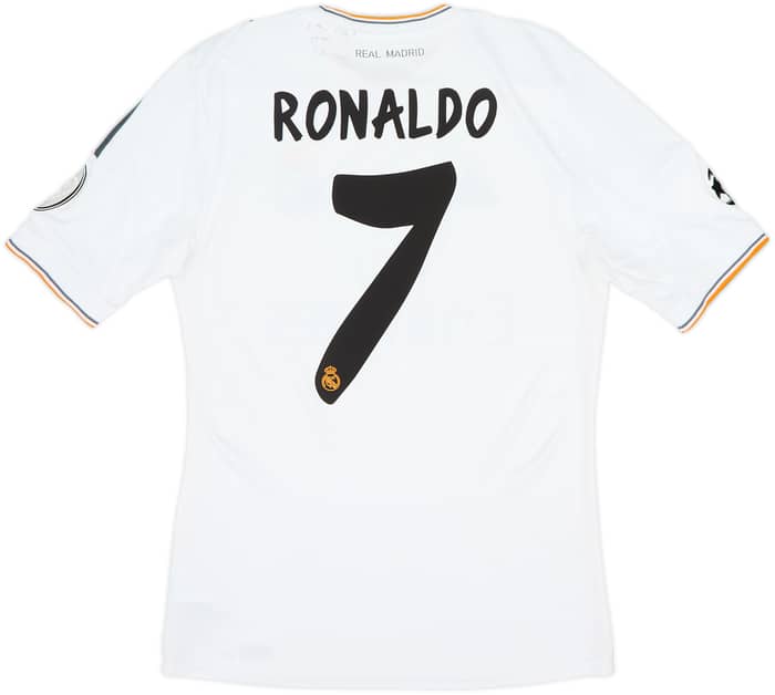 2013-14 Real Madrid Home Shirt Ronaldo #7 - 6/10 - (S)