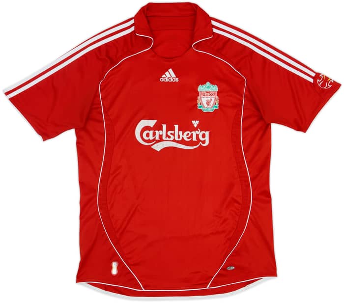 2006-08 Liverpool Home Shirt Alonso #14 - 6/10 - (L)