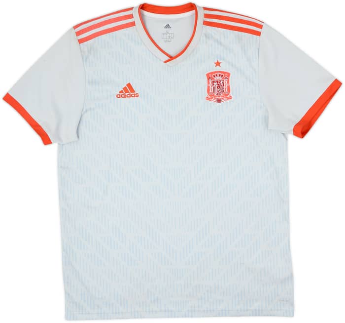 2018-19 Spain Away Shirt - 5/10 - (L)