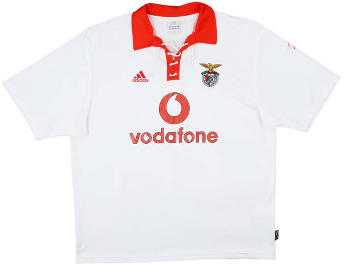 Camiseta de visitante del Benfica 2003-04 Nuno Gomes #21 - 8/10 - (XL)