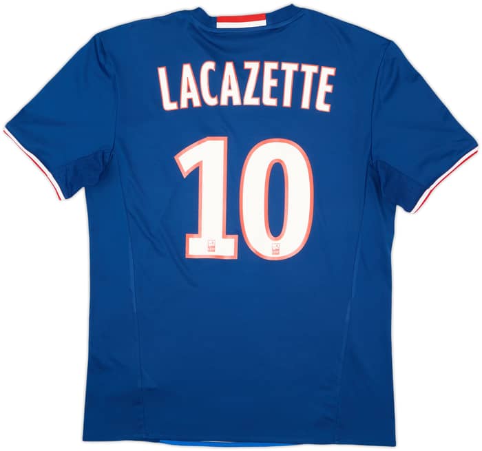 2016-17 Lyon Away Shirt Lacazette #10 - 8/10 - (M)