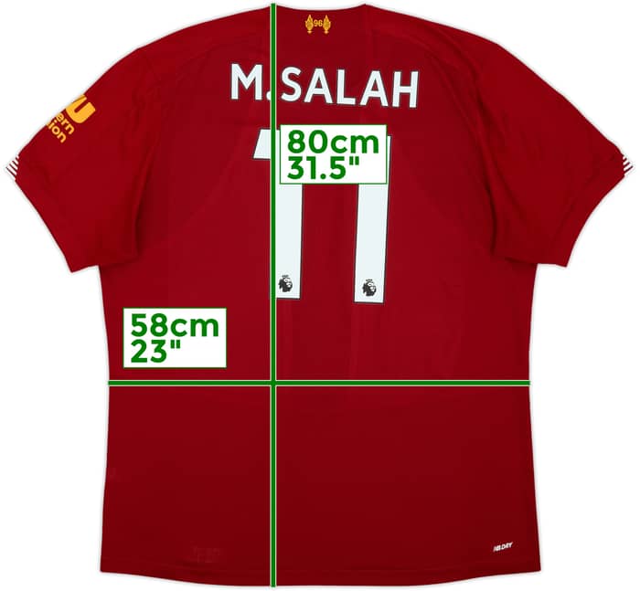 2019-20 Liverpool Home Shirt M.Salah #11 - 6/10 - (XL)