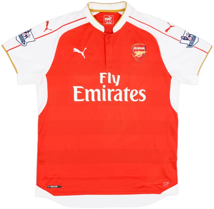 2015-16 Arsenal Home Shirt Giroud #12 - 4/10 - (XL)