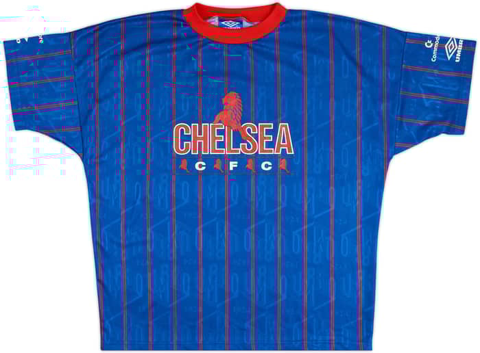 1992-94 Chelsea Umbro Training Shirt - 7/10 - (L)