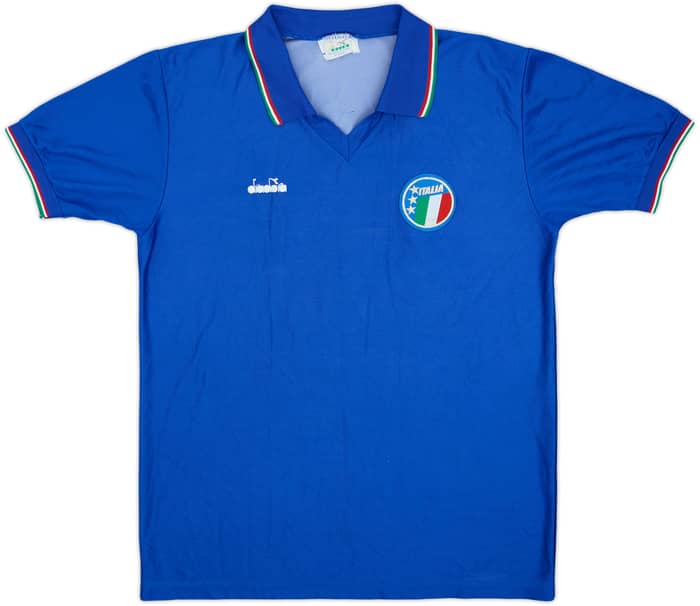 Camiseta de local de Italia 1986-91 #10 - 5/10 - (L)
