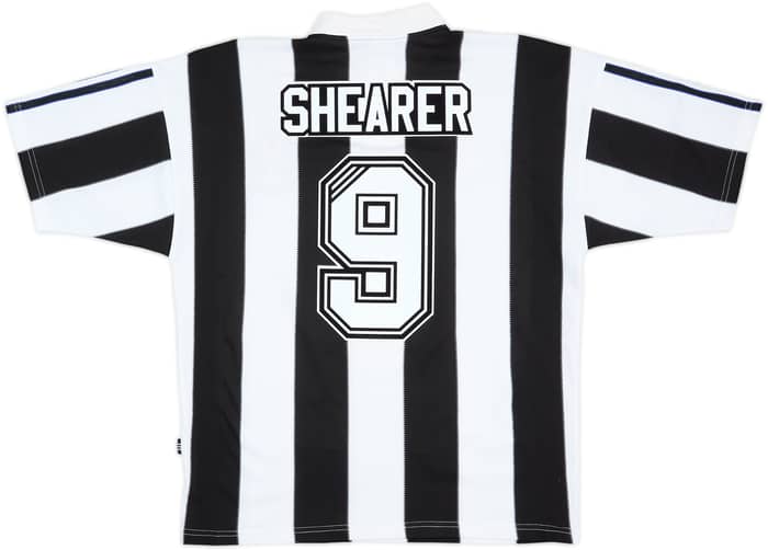 1995-97 Newcastle Home Shirt Shearer #9 - 9/10 - (M)
