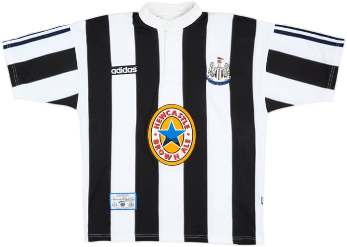 1995-97 Newcastle Home Shirt Shearer #9 - 9/10 - (M)
