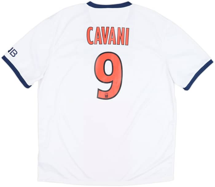 2013-14 Paris Saint-Germain Away Shirt Cavani #9 - 7/10 - (XL)