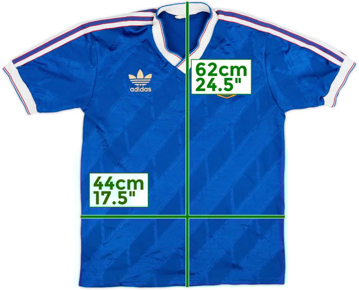 1986-89 Ipswich Home Shirt - 8/10 - (L)