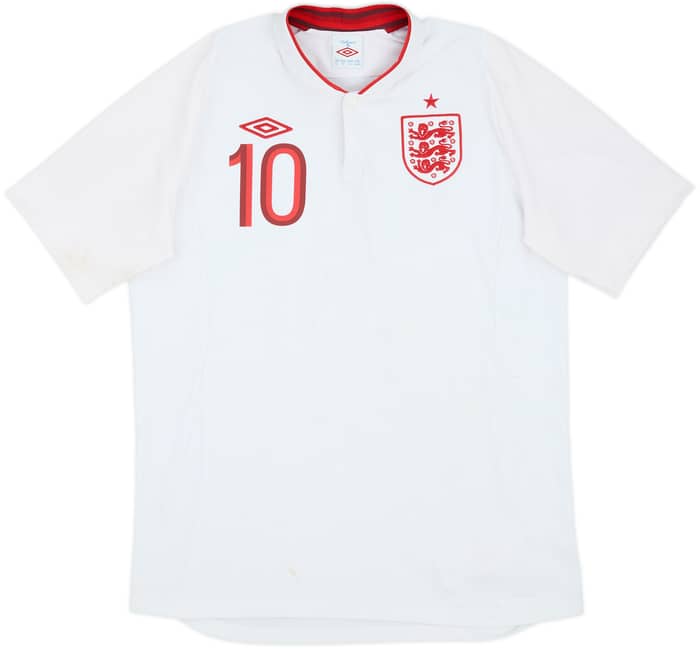 2012-13 England Home Shirt Rooney #10 - 6/10 - (L)