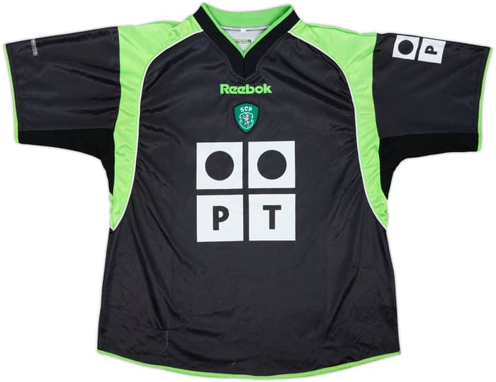Camiseta de visitante del Sporting CP 2001-02 - 8/10 - (L)