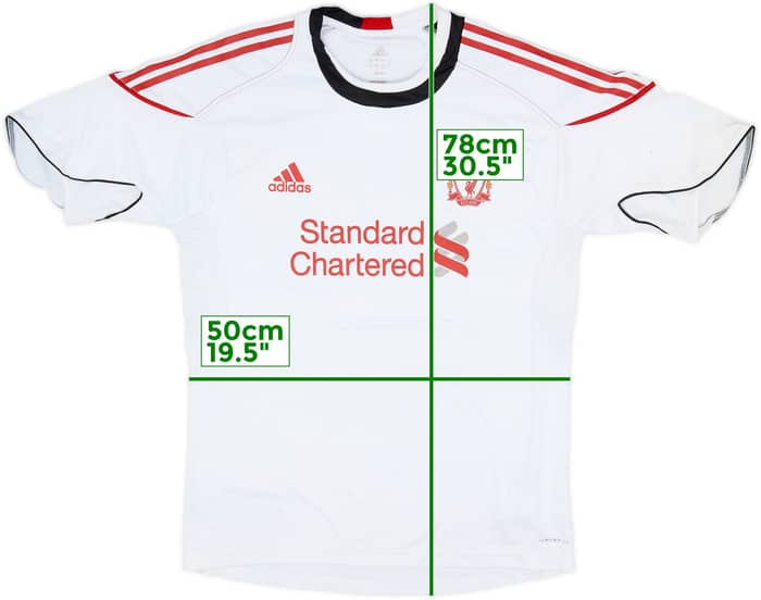 2010-11 Liverpool adidas Training Shirt - 6/10 - (M)