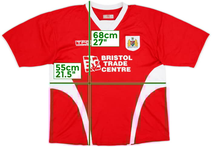 2005-06 Bristol City Home Shirt - 5/10 - (M)