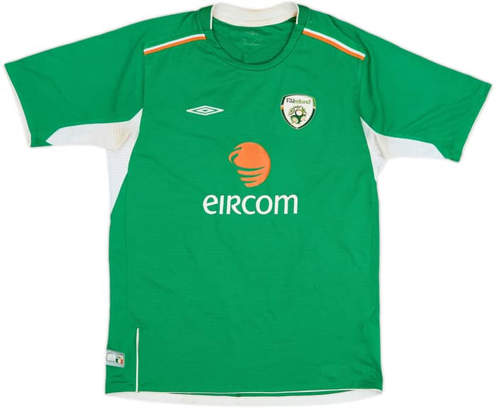 2004-06 Ireland Home Shirt - 5/10 - (XL.Boys)