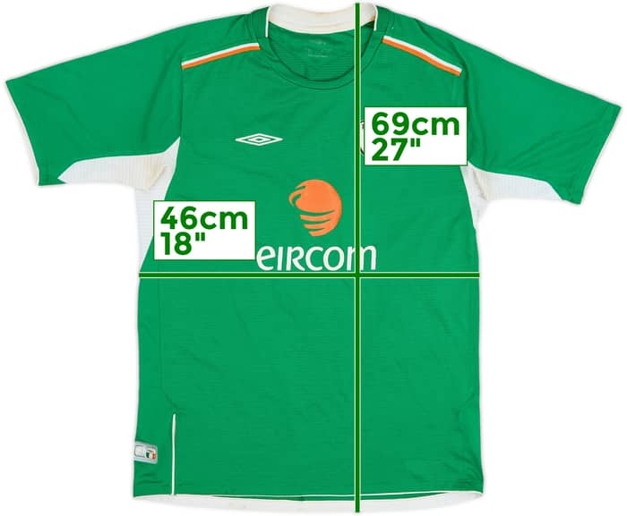 2004-06 Ireland Home Shirt - 5/10 - (XL.Boys)