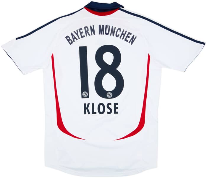 2006-07 Bayern Munich Away Shirt Klose #18 - 7/10 - (M)