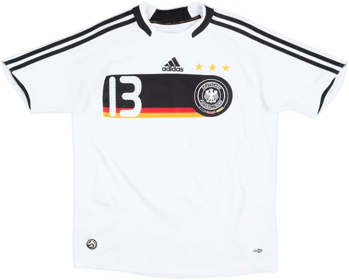 2008-09 Germany Home Shirt Ballack #13 - 7/10 - (L.Boys)