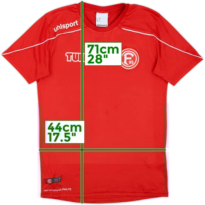 Camiseta Uhlsport de entrenamiento del Fortuna Dusseldorf 2019-20 - 8/10 - (S)