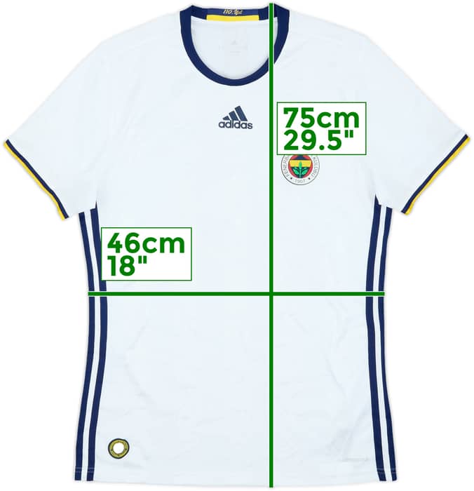Camiseta de visitante del Fenerbahce 2016-17 - 5/10 - (M)