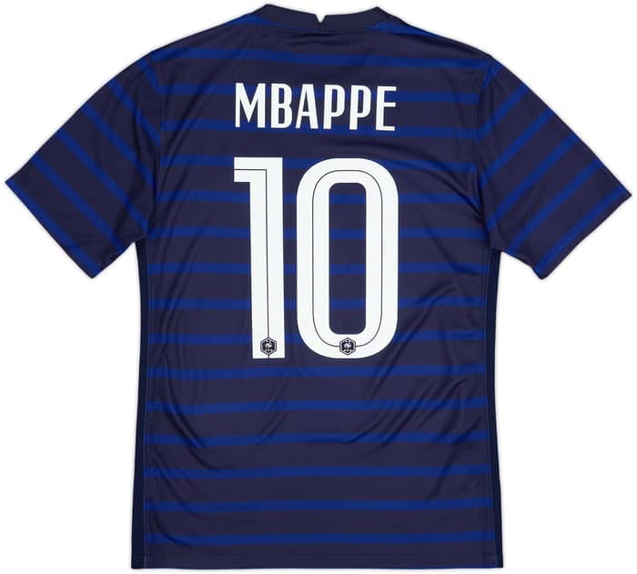 2020-21 Francia Camiseta Local Mbappe #10 - 9/10 - (S)