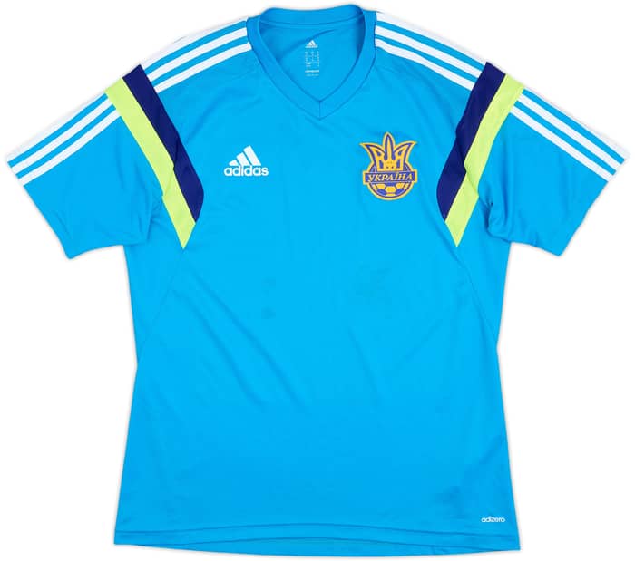 2014-15 Ukraine adizero Training Shirt - 6/10 - (M)