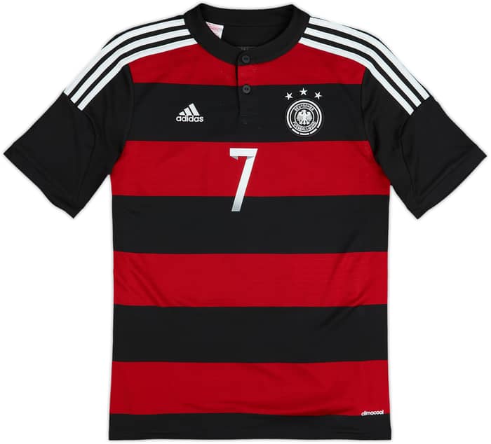 2014-15 Germany Away Shirt Schweinsteiger #7 - 7/10 - (XL.Boys)