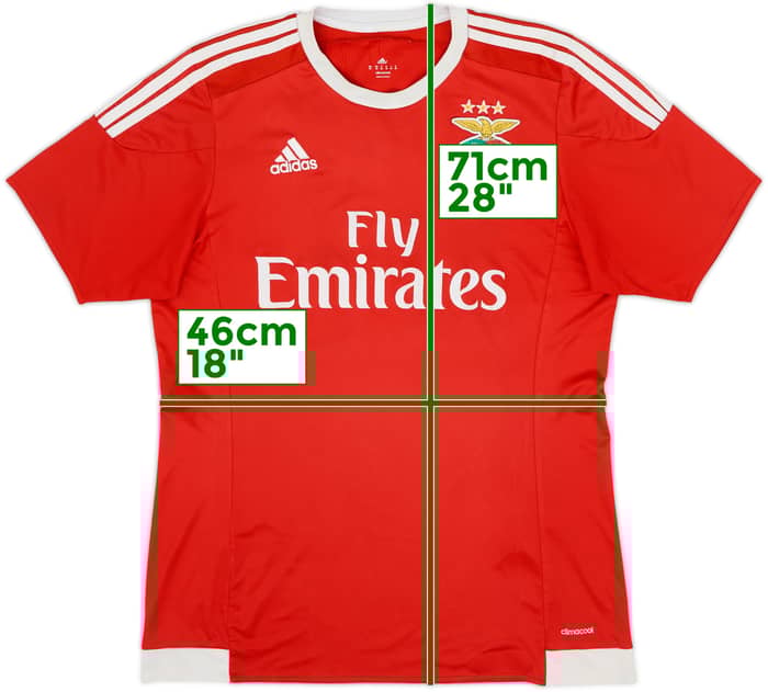 Camiseta de local del Benfica 2015-16 - 5/10 - (M)