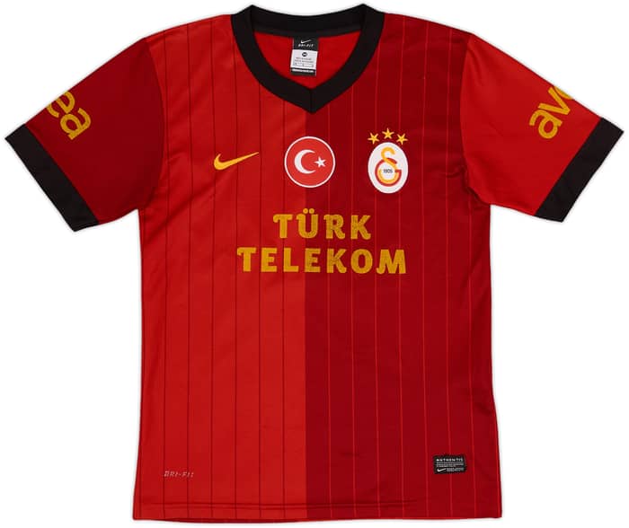 Camiseta básica de la tercera equipación del Galatasaray 2012-13 #25 - 5/10 - (Niños XL)