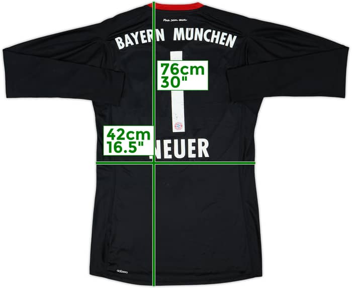 2017-18 Bayern Munich GK Shirt Neuer #1 - 5/10 - (S)