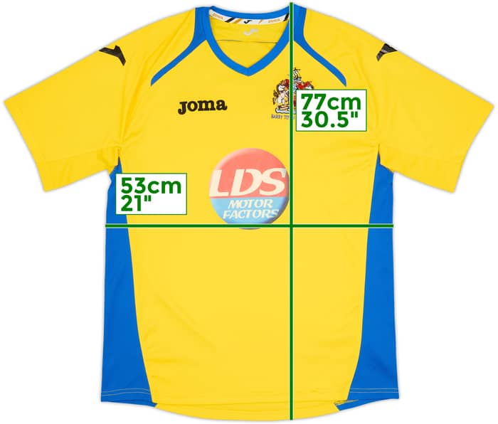 2017-18 Barry Town Home Shirt - 10/10 - (L)