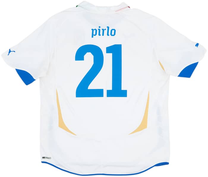 2010-12 Italy Away Shirt Pirlo #21 - 7/10 - (XXL)