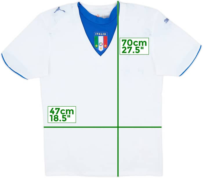2006 Italy Away Shirt - 3/10 - (S)