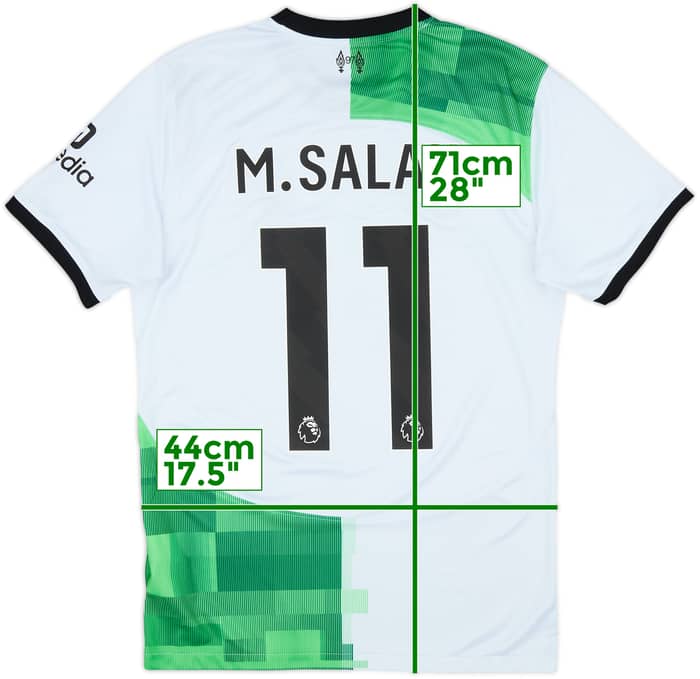 2023-24 Liverpool Away Shirt M.Salah #11 - 7/10 - (S)