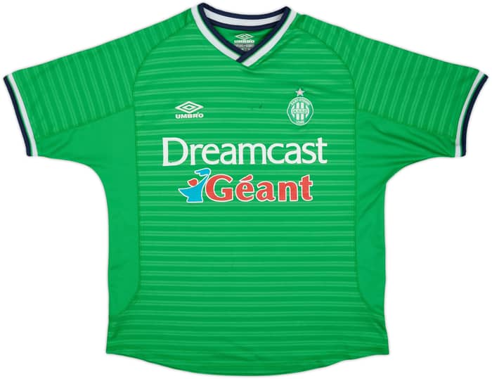 2000-01 Saint Etienne Home Shirt - 4/10 - (L)