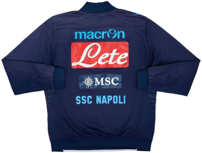 2013-14 Napoli Macron Drill Top - 6/10 - (XL)
