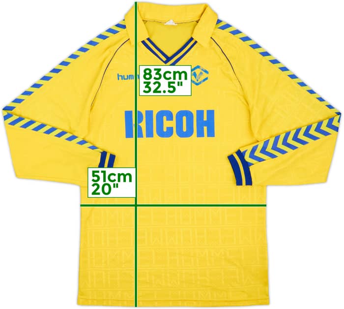 Camiseta de visitante de manga larga del Hellas Verona 1987-88 - 7/10 - (XL)